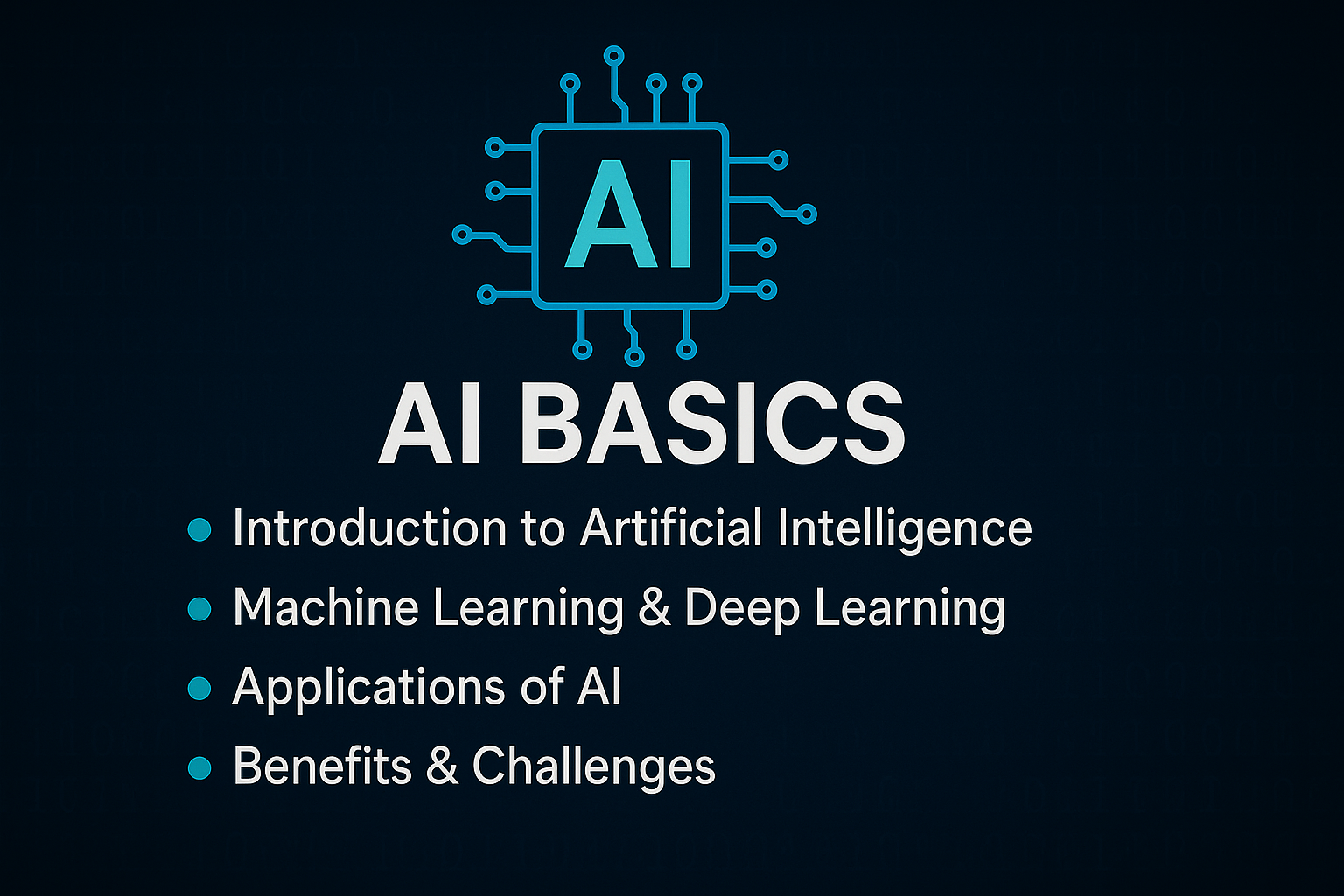 Basics of AI