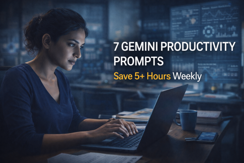 7 Advanced Gemini Productivity Prompts