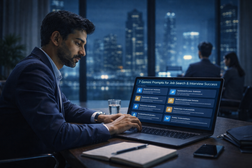 Gemini Prompts for Job Search