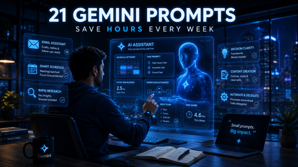 Gemini Productivity Prompts